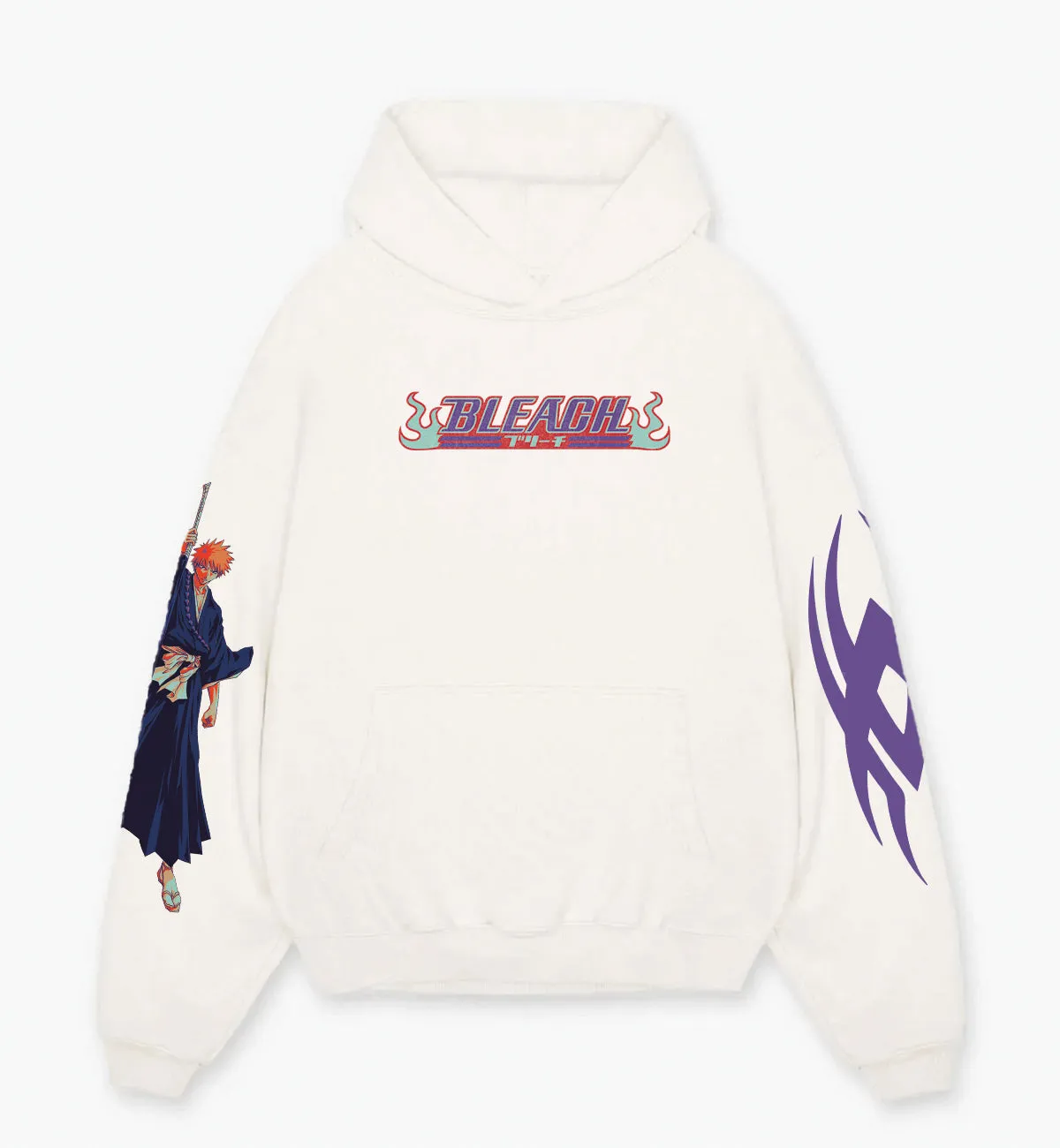 Bleach Designed Oversized Hoodie