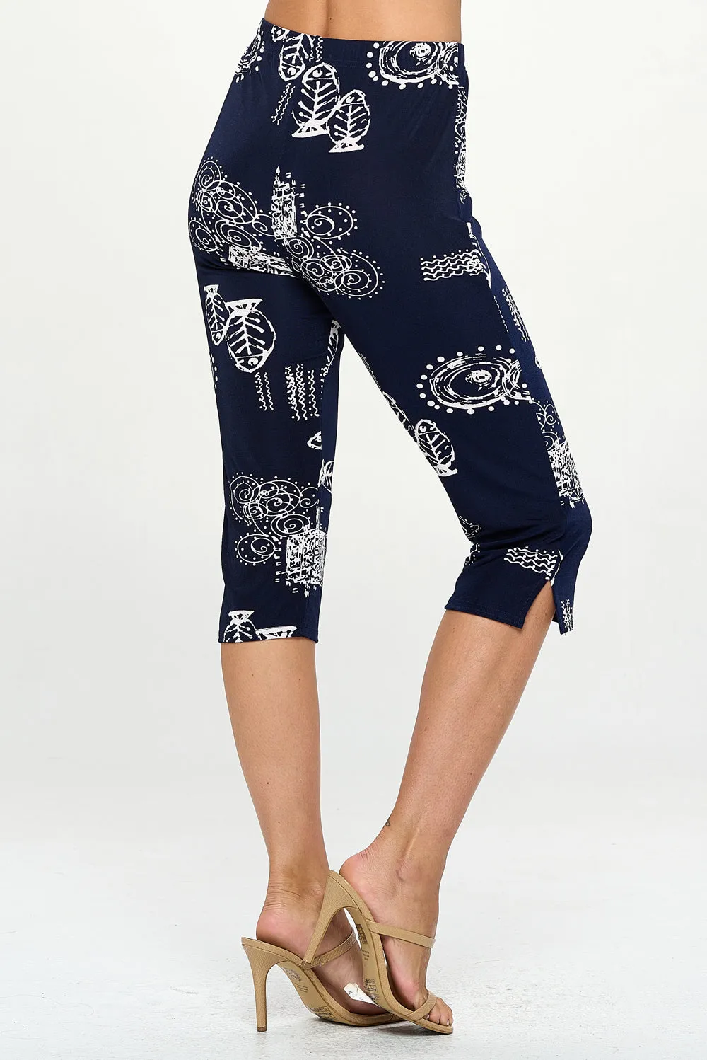 Capri Pant Set Short Sleeve - 9003BN-SRP1-W425