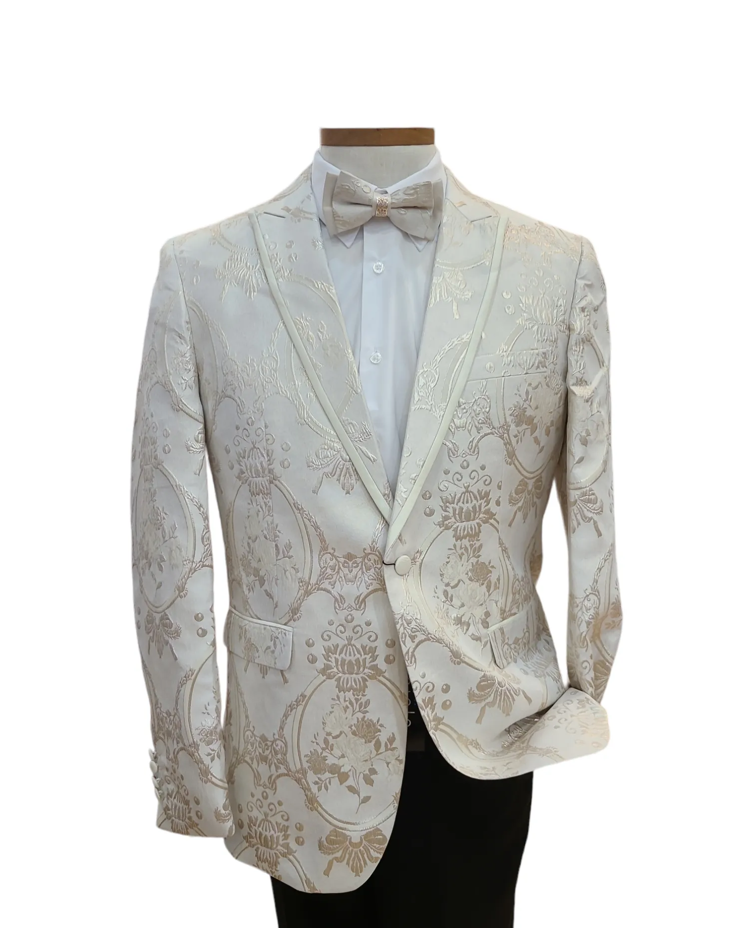Cielo One Button sport jacket with matching Bow tie
