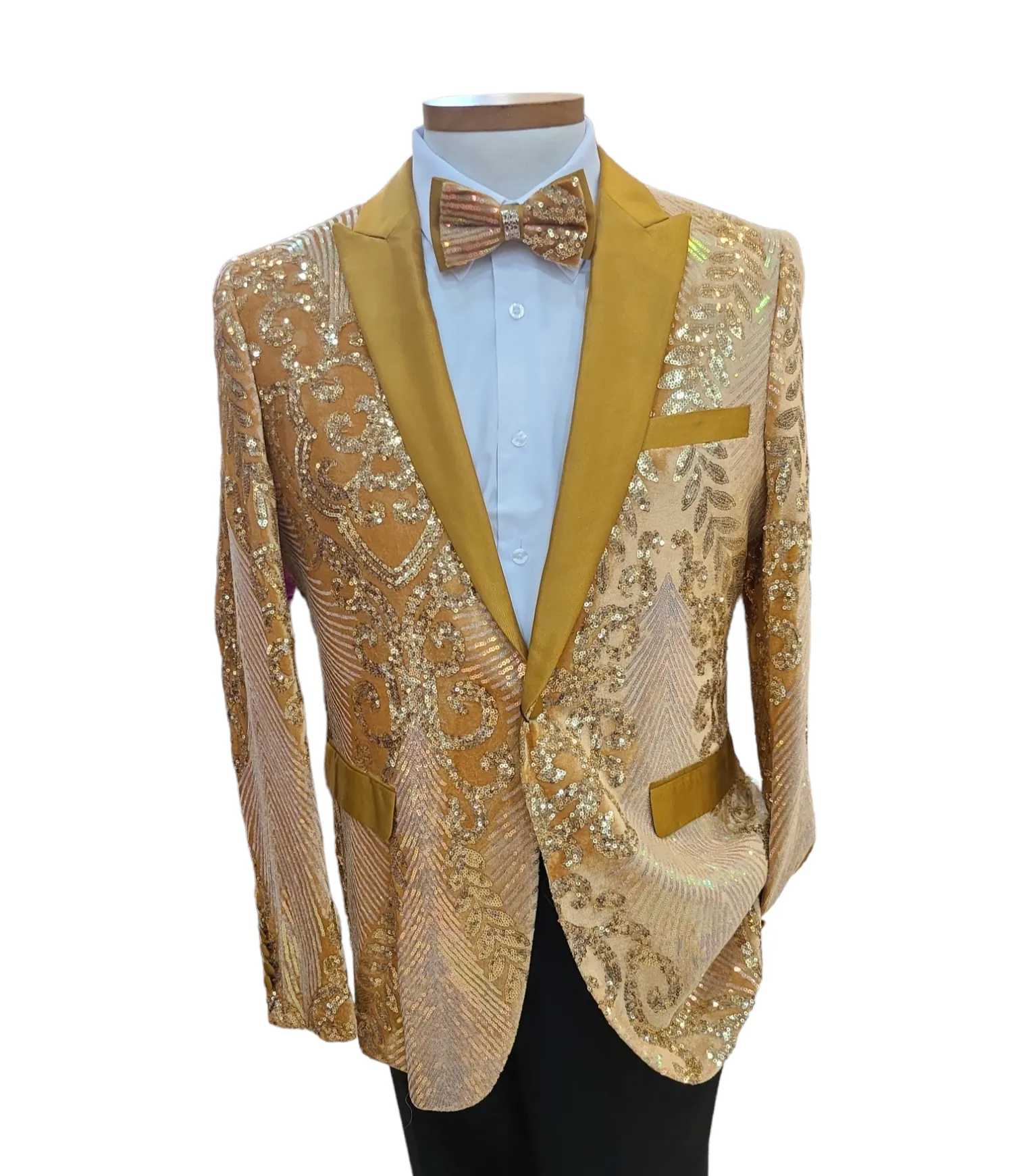 Cielo One Button sport jacket with matching Bow tie