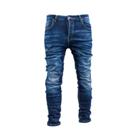 Gee2 Island FS06-2 Distressed Denim Jeans