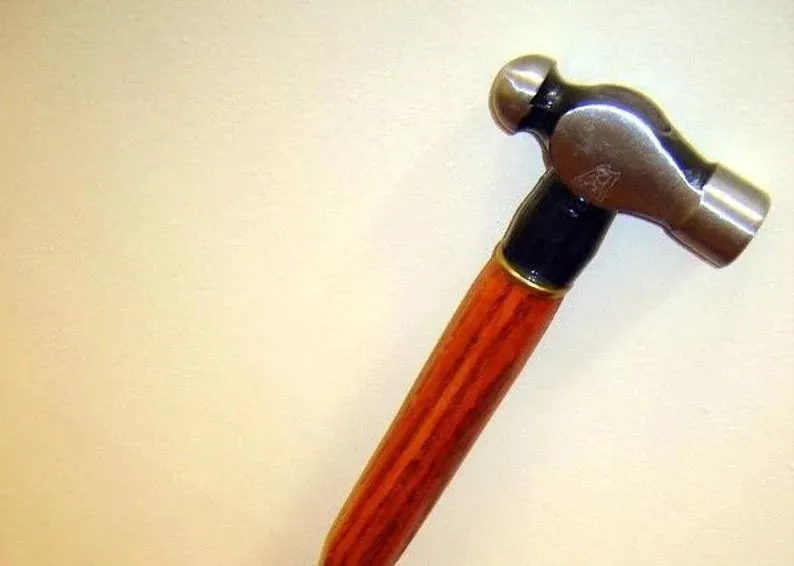 Hammer Head Hand forged Men's Gift Victorian walking canes