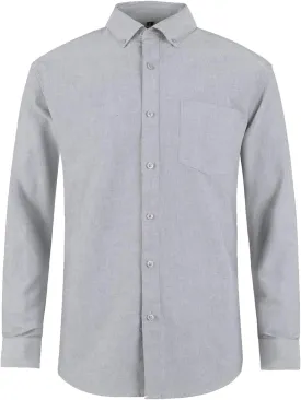 Men's 100% Cotton Oxford Dress Shirt Long Sleeve Rerular Fit Button-Down Business Casual Shirt