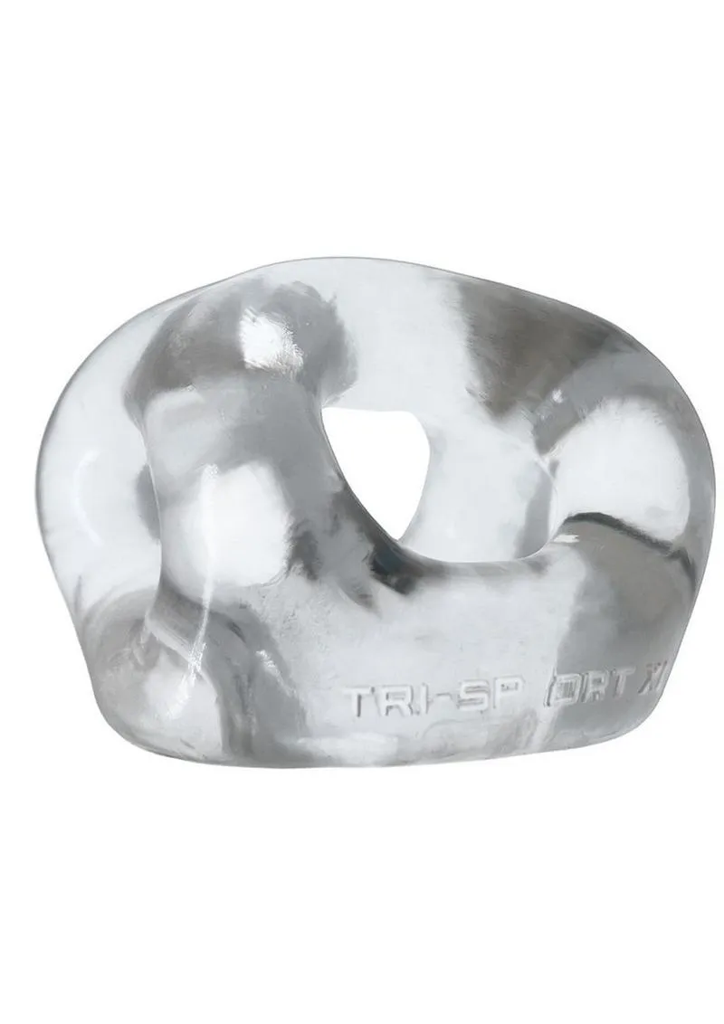 Oxballs Tri-Sport XL Thicker 3-Ring Sling - Clear