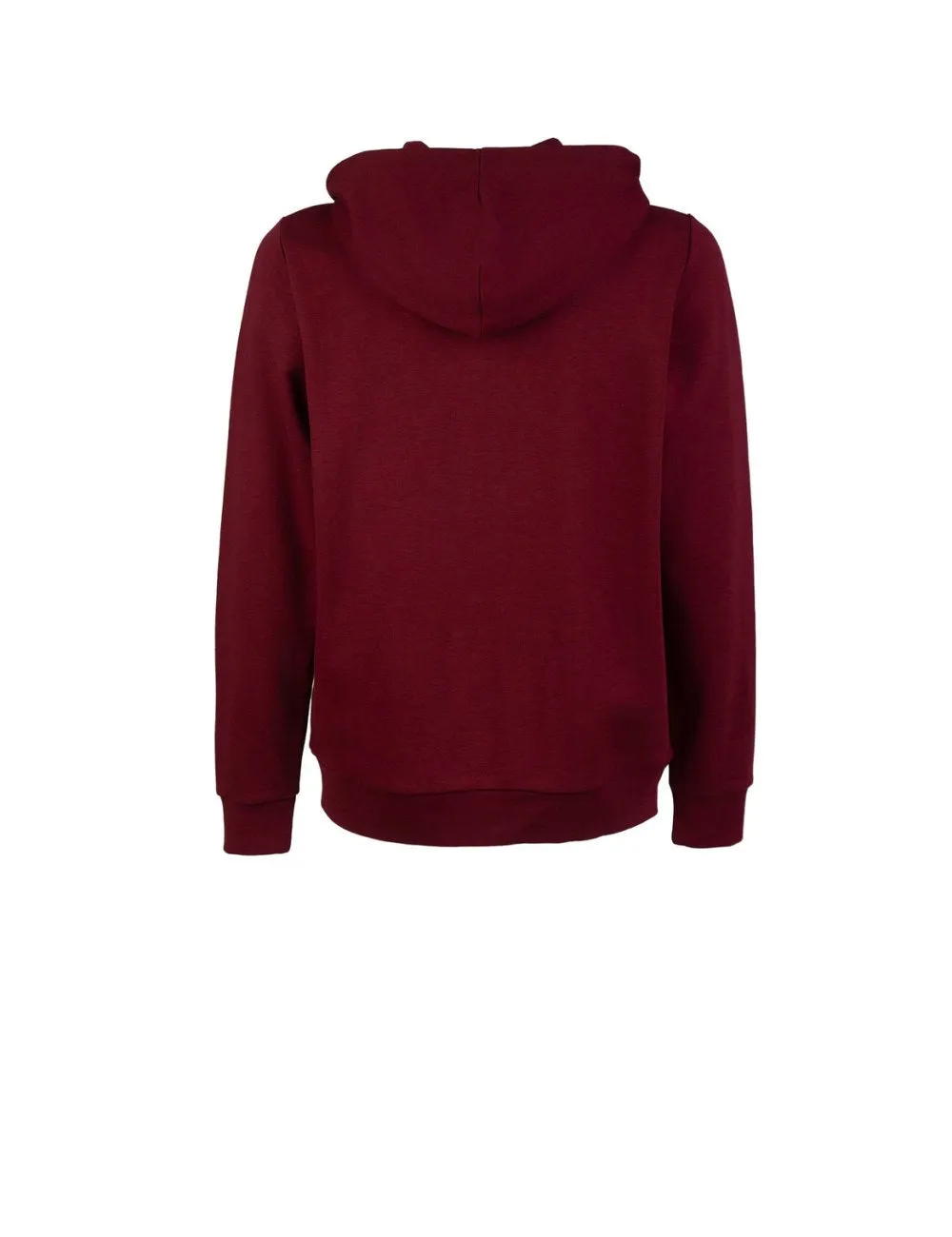 Print Logo Zip Hoody (Maroon) - I23E07B63174735