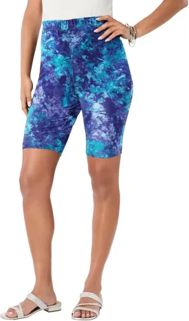 Roaman's Women's Plus Size Essential Stretch Bike Short