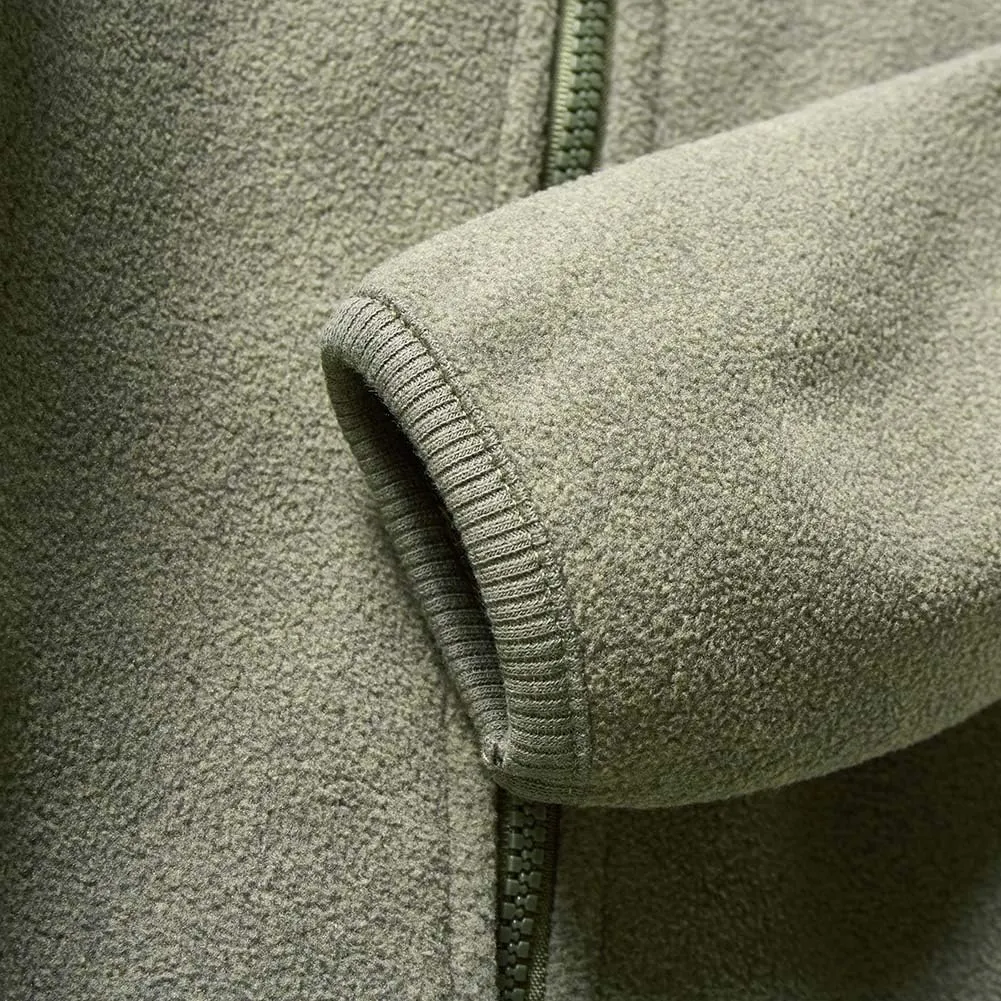 Spring&Gege Youth Solid Full-Zip Polar Fleece Jacket for Children