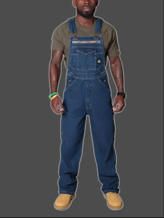Versatile Denim Workwear Overalls / Suspenders
