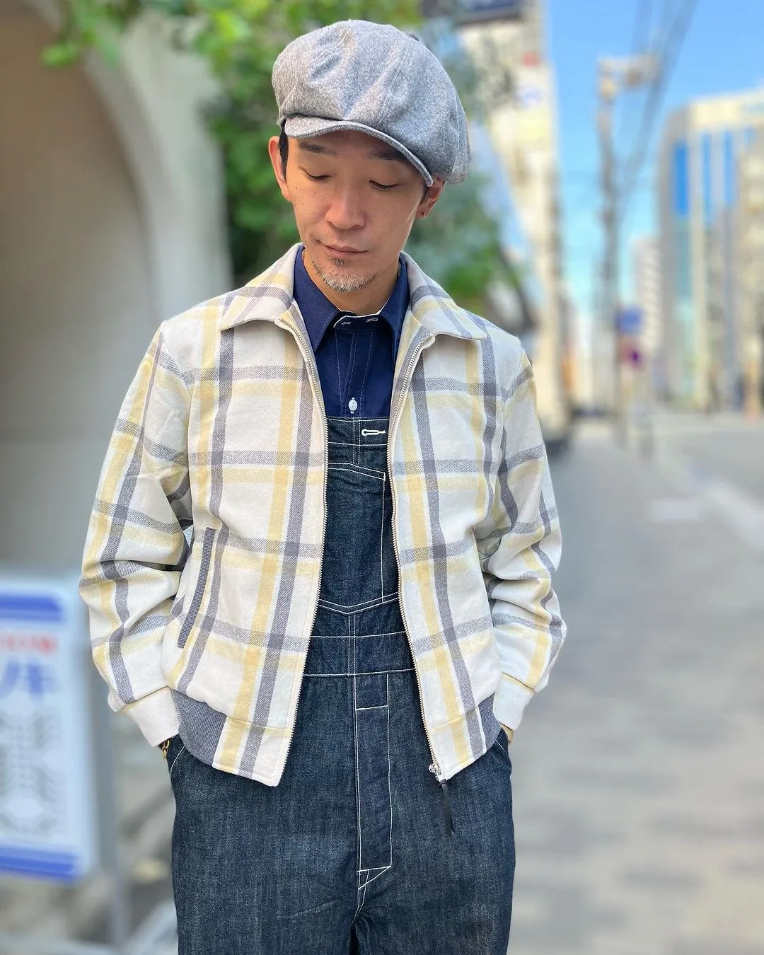 Wool Plaid Sport Jacket