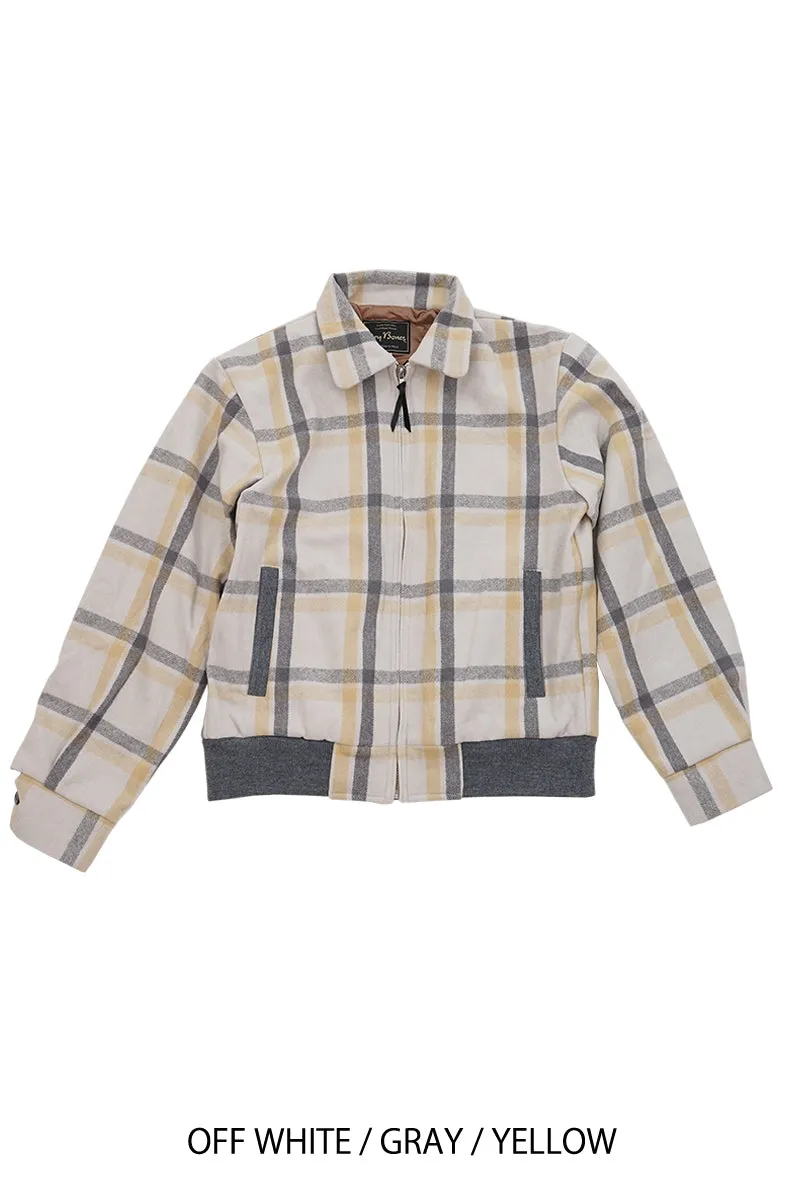 Wool Plaid Sport Jacket