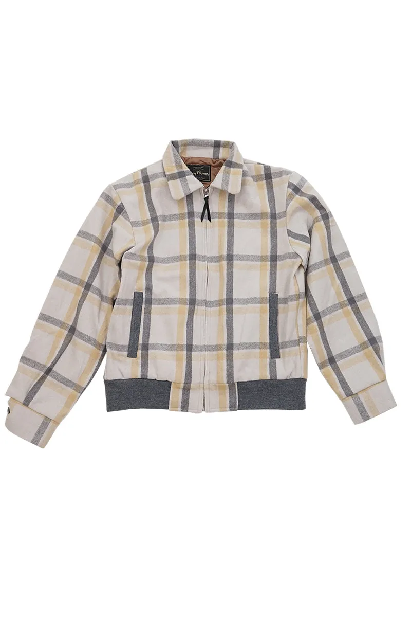 Wool Plaid Sport Jacket
