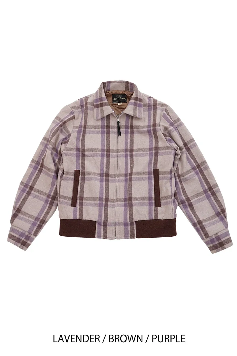 Wool Plaid Sport Jacket