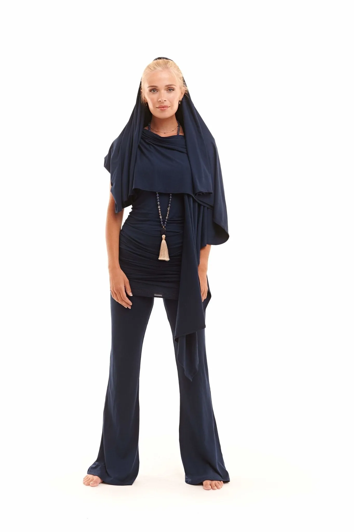 WRAP TOP NAVY