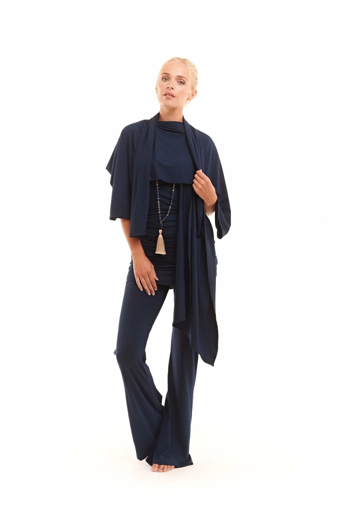 WRAP TOP NAVY