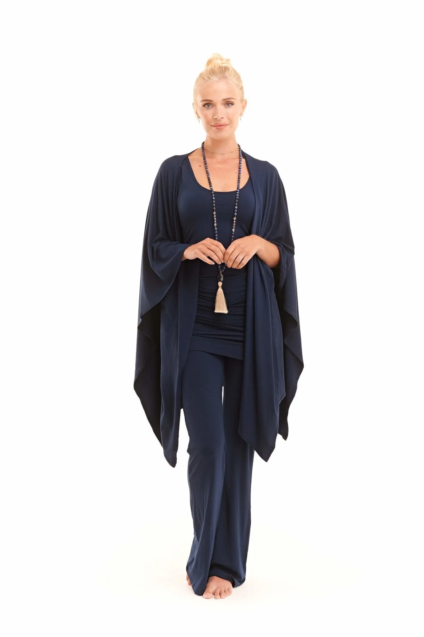 WRAP TOP NAVY