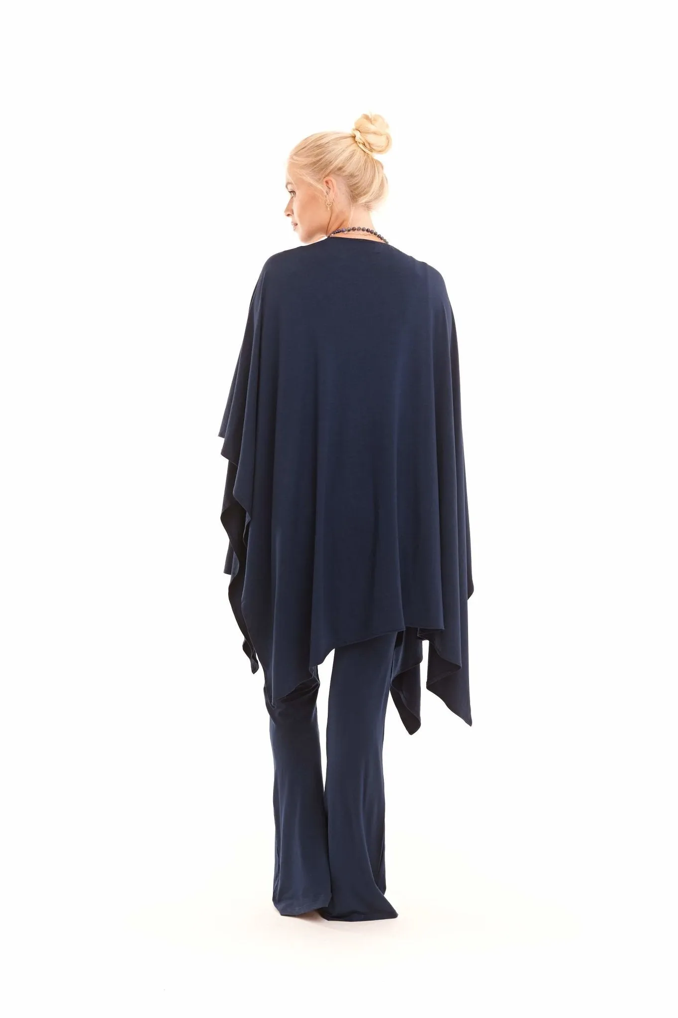 WRAP TOP NAVY