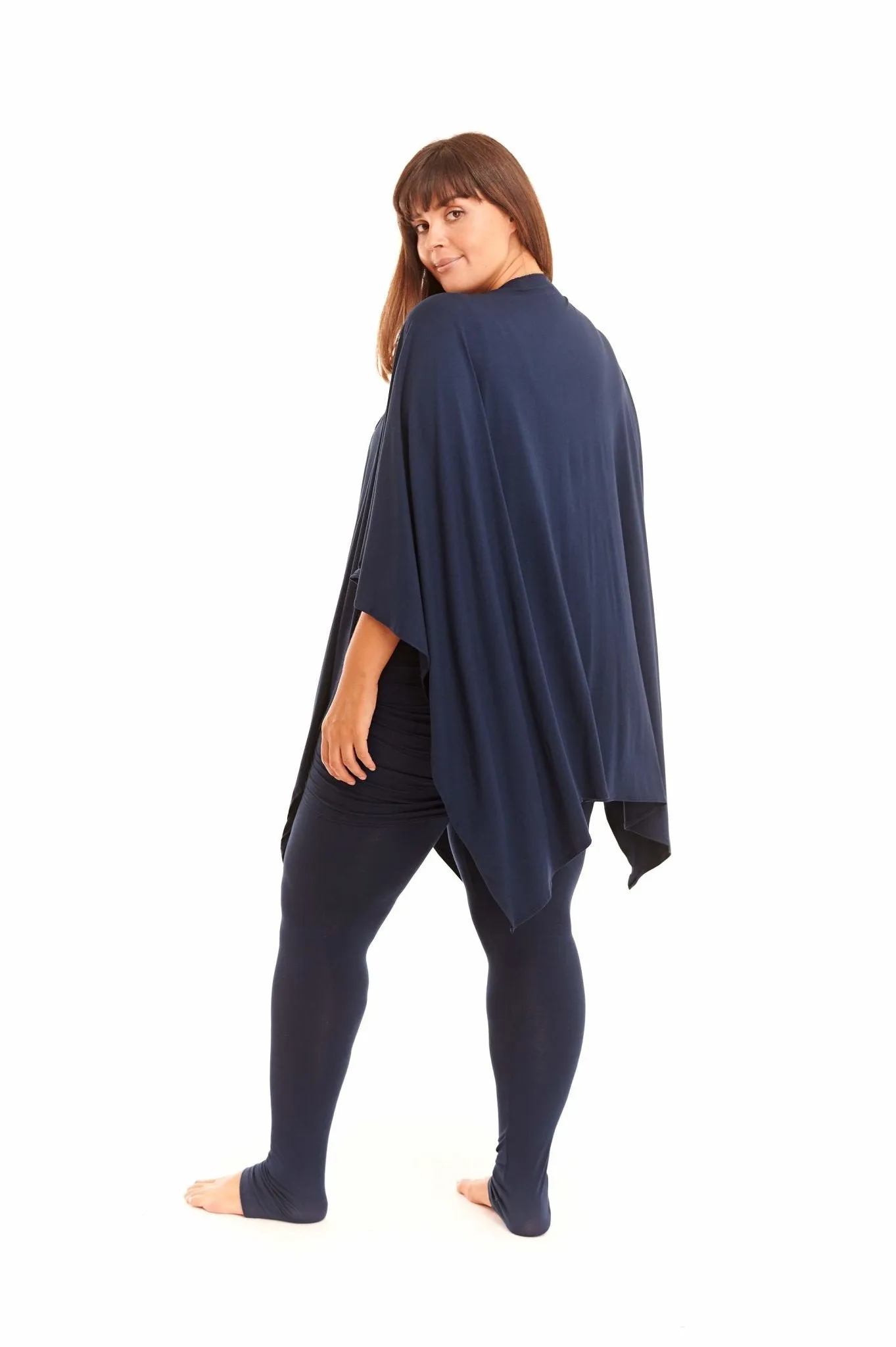 WRAP TOP NAVY