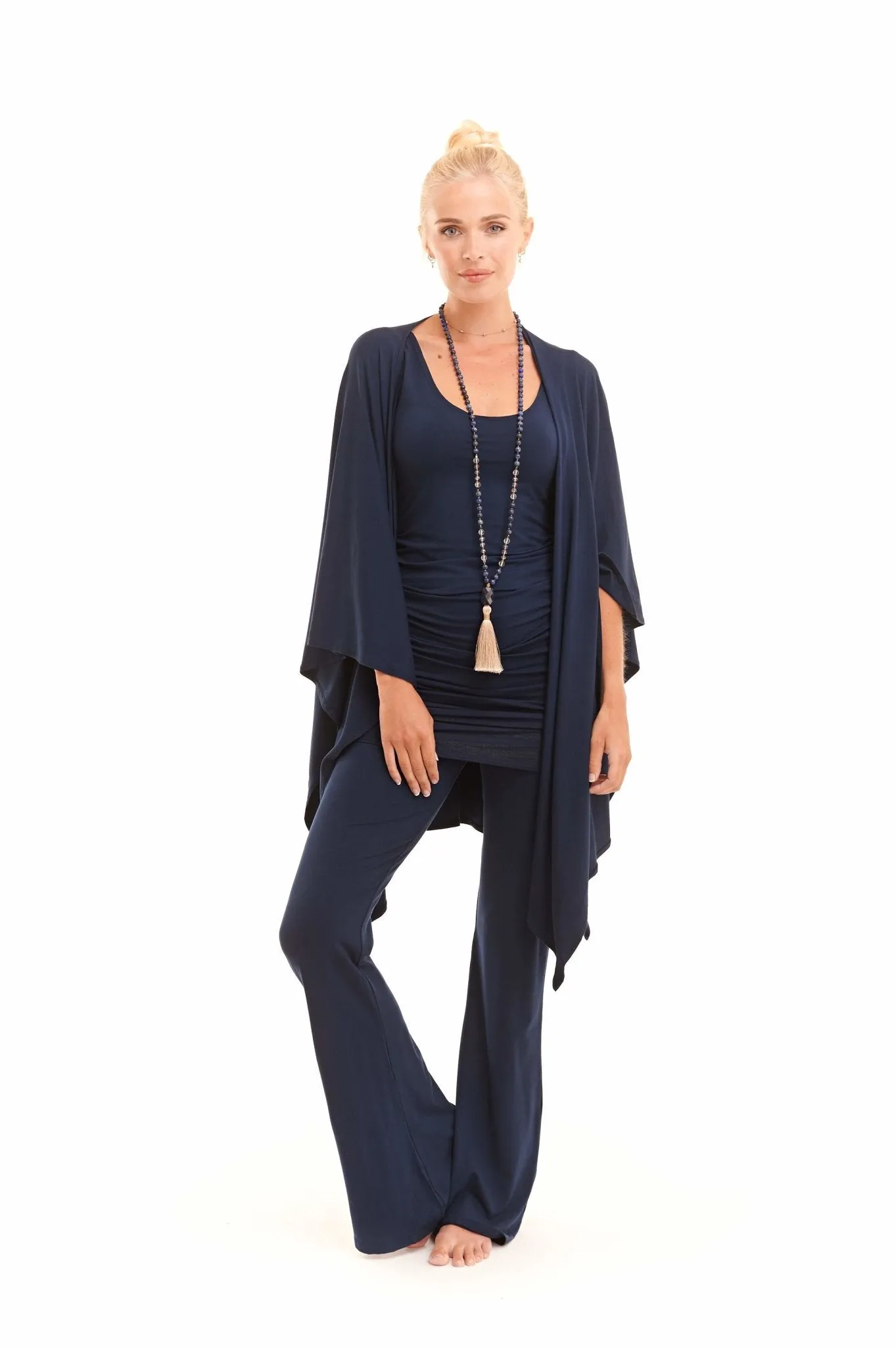 WRAP TOP NAVY