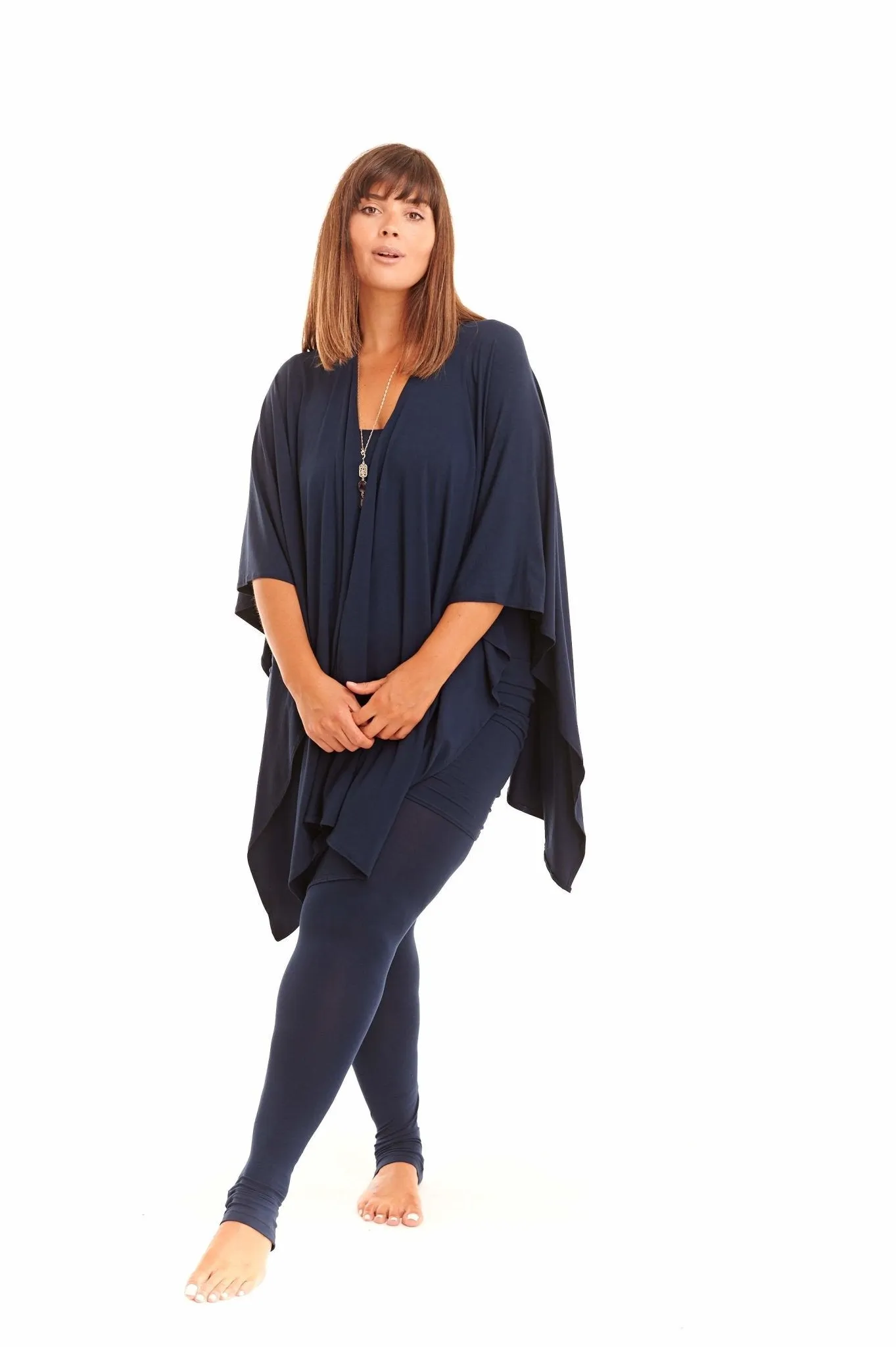 WRAP TOP NAVY